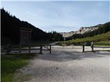 Rifugio Ra Stua - Remeda Rossa / Rote Wand